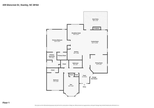 4th image of 439 Glencrest Dr, Stanley, NC 28164 | MLS# 4415116