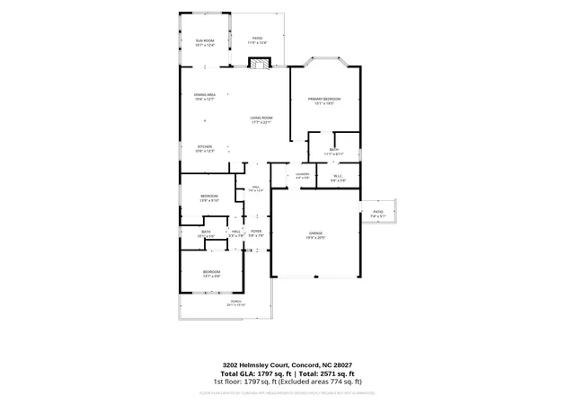 48th image of 3202 Helmsley Ct, Concord, NC 28027 | MLS# 4415344