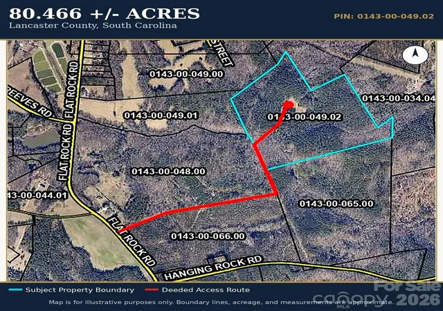 1st image of Tbd Flat Rock Rd, Heath Springs, SC 29058 | MLS# 4415534