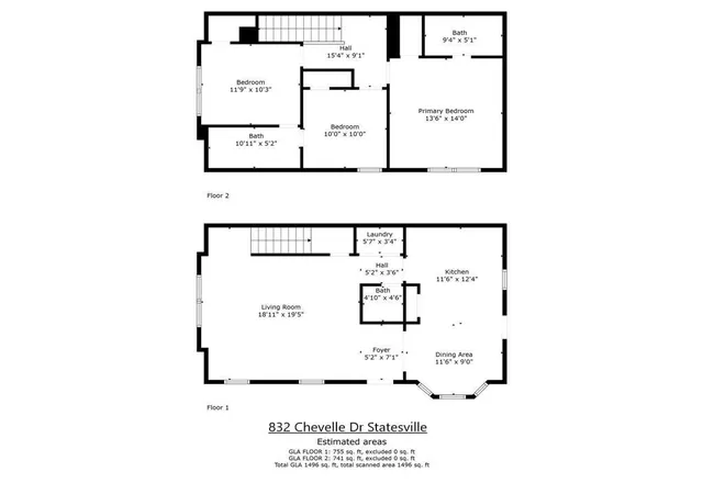 Photo 2 of Multi family home for sale at 811 & 832 Chevelle Dr, Statesville, NC 28677 | MLS# 4415942 | Listing updated on 2026-08-18