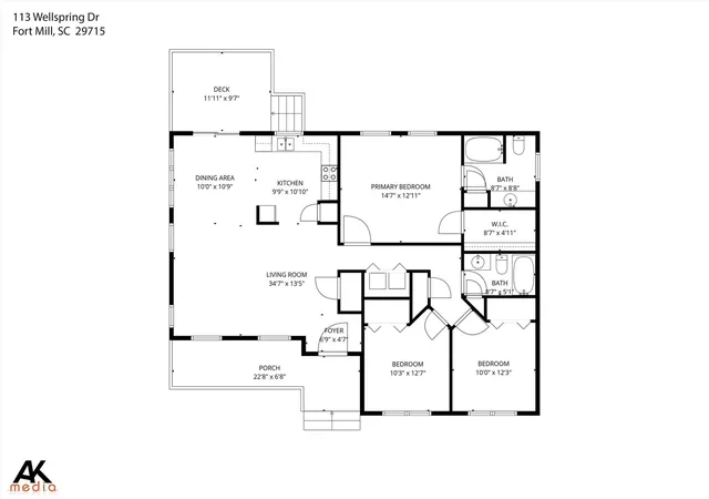 26th image of 113 Wellspring Rd, Fort Mill, SC 29715 | MLS# 4416149