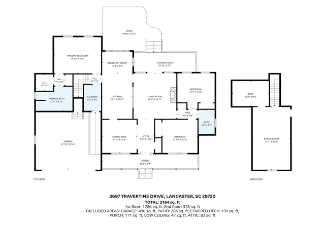 32nd image of 3697 Travertine Dr, Lancaster, SC 29720 | MLS# 4416328