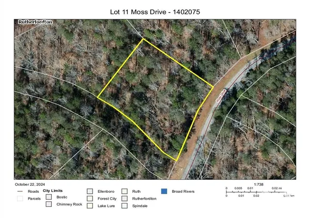 Photo 1 of Land for sale at 11 Moss Dr, Rutherfordton, NC 28139 | MLS# 4417572 | Listing updated on 2026-08-27