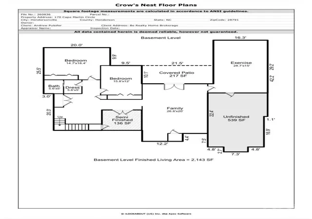 48th image of 170 Cape Martin Cir, Hendersonville, NC 28791 | MLS# 4417853