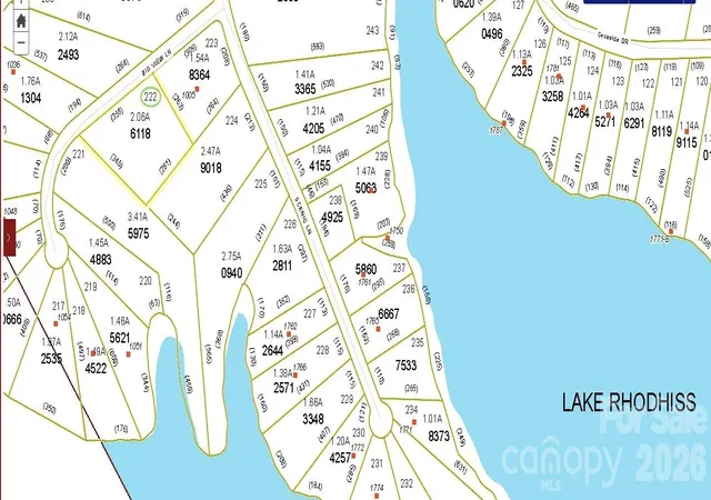 Photo 3 of Land for sale at 0 Big View Ln #222, Granite Falls, NC 28630 | MLS# 4418727 | Listing updated on 2026-08-28