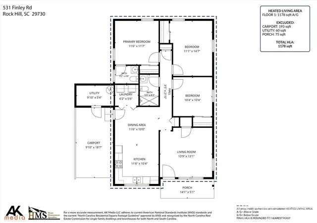 Photo 32 of Single family home for sale at 531 Finley Rd, Rock Hill, SC 29730 | MLS# 4418914 | Listing updated on 2026-09-07
