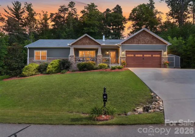 Photo 1 of Single family home for sale at 64 Luther Cove Rd, Candler, NC 28715 | MLS# 4419365 | Listing updated on 2026-10-05