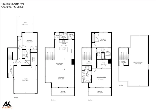 Photo 33 of Townhouse for sale at 1633 Duckworth Ave, Charlotte, NC 28208 | MLS# 4420197 | Listing updated on 2026-09-13