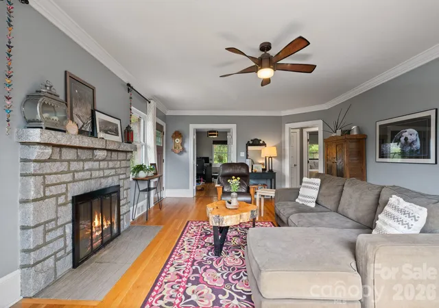 Photo 2 of Single family home for sale at 348 Beaucatcher Rd, Asheville, NC 28805 | MLS# 4420417 | Listing updated on 2026-09-26