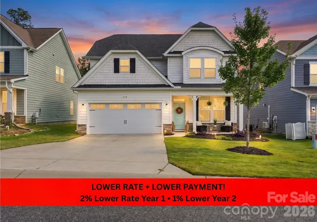 Photo 1 of Single family home for sale at 628 Heron View Dr, York, SC 29745 | MLS# 4420667 | Listing updated on 2026-09-30