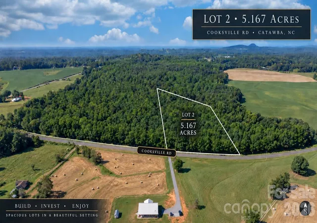 Land for sale at 8103 Cooksville Rd #2, Vale, NC 28168 | MLS# 4421379