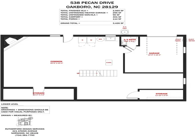 Photo 47 of Single family home for sale at 538 Pecan Dr, Oakboro, NC 28129 | MLS# 4421547 | Listing updated on 2026-10-14
