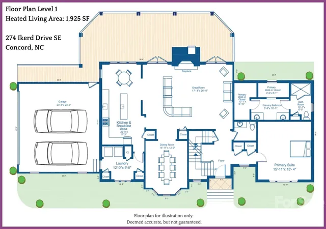 Photo 3 of Single family home for sale at 274 Ikerd Dr Se, Concord, NC 28025 | MLS# 4421706 | Listing updated on 2026-10-03