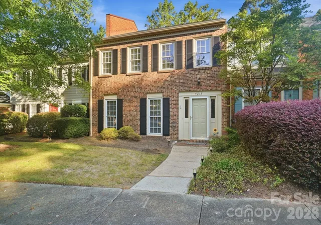 Photo 1 of Townhouse for sale at 4218 Woodglen Ln, Charlotte, NC 28226 | MLS# 4424799 | Listing updated on 2026-09-16