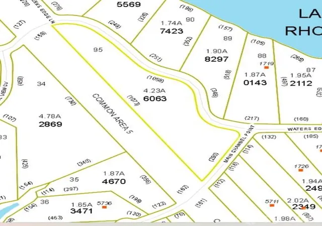 Photo 2 of Land for sale at 00 Waters Edge Dr #95, Granite Falls, NC 28630 | MLS# 4425872 | Listing updated on 2026-09-21