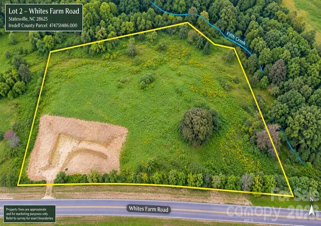 Photo 1 of Land for sale at 654 Whites Farm Rd, Statesville, NC 28625 | MLS# 4426334 | Listing updated on 2026-09-22