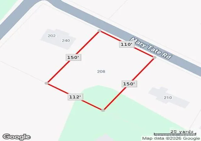 Photo 2 of Land for sale at 208 Mary Tate Rd, Belmont, NC 28012 | MLS# 4426493 | Listing updated on 2026-09-24