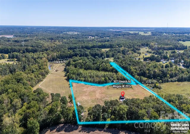 Photo 3 of Single family home for sale at 3627 Edwards Rd, Wingate, NC 28174 | MLS# 4427215 | Listing updated on 2026-10-04