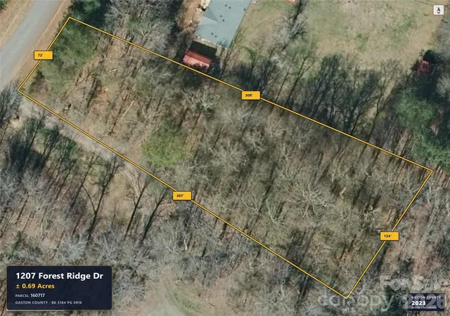 Photo 1 of Land for sale at 1207 Forest Ridge Dr, Bessemer City, NC 28016 | MLS# 4427596 | Listing updated on 2026-10-03