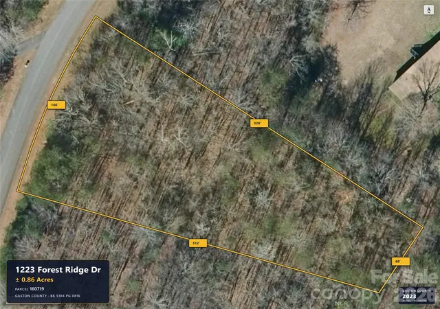 Photo 1 of Land for sale at 1223 Forest Ridge Dr, Bessemer City, NC 28016 | MLS# 4427597 | Listing updated on 2026-10-03