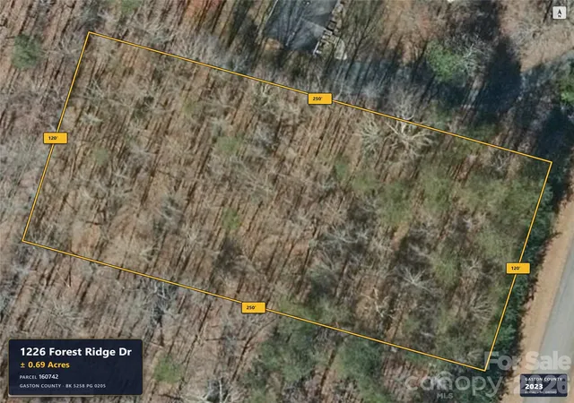 Photo 1 of Land for sale at 1226 Forest Ridge Dr, Bessemer City, NC 28016 | MLS# 4427598 | Listing updated on 2026-10-03