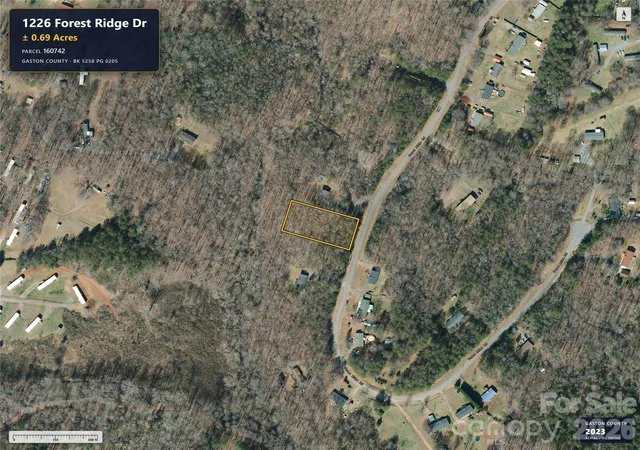 Photo 3 of Land for sale at 1226 Forest Ridge Dr, Bessemer City, NC 28016 | MLS# 4427598 | Listing updated on 2026-10-03