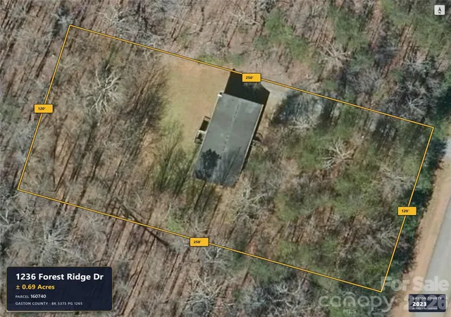 Photo 1 of Land for sale at 1236 Forest Ridge Dr, Bessemer City, NC 28016 | MLS# 4427601 | Listing updated on 2026-10-03