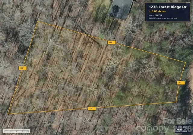 Photo 1 of Land for sale at 1238 Forest Ridge Dr, Bessemer City, NC 28016 | MLS# 4427602 | Listing updated on 2026-10-03