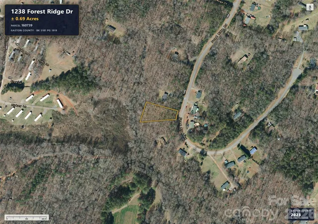 Photo 3 of Land for sale at 1238 Forest Ridge Dr, Bessemer City, NC 28016 | MLS# 4427602 | Listing updated on 2026-10-03