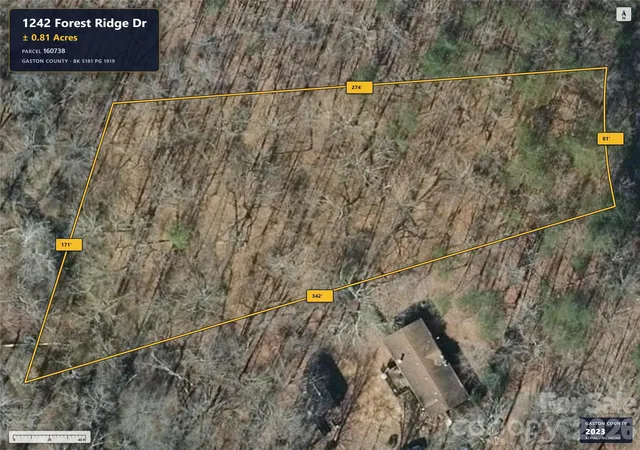 Photo 1 of Land for sale at 1242 Forest Ridge Dr, Bessemer City, NC 28016 | MLS# 4427603 | Listing updated on 2026-10-03
