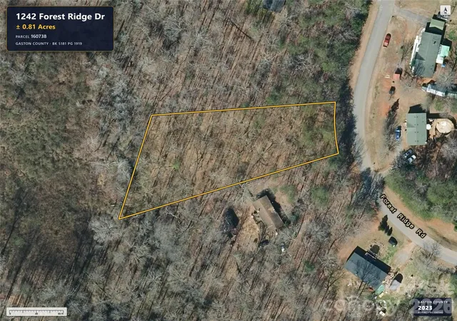 Photo 2 of Land for sale at 1242 Forest Ridge Dr, Bessemer City, NC 28016 | MLS# 4427603 | Listing updated on 2026-10-03