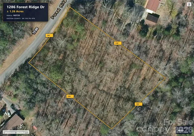 Photo 1 of Land for sale at 1286 Forest Ridge Dr, Bessemer City, NC 28016 | MLS# 4427604 | Listing updated on 2026-10-03