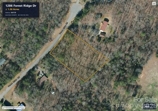 Photo 2 of Land for sale at 1286 Forest Ridge Dr, Bessemer City, NC 28016 | MLS# 4427604 | Listing updated on 2026-10-03