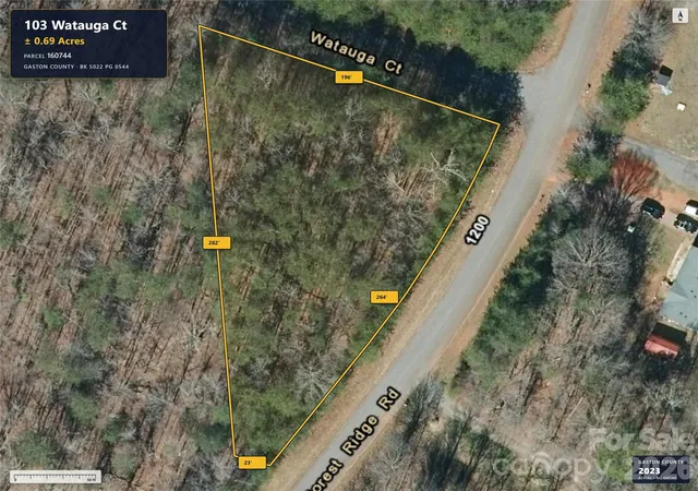 Photo 1 of Land for sale at 103 Watauga Ct, Bessemer City, NC 28016 | MLS# 4427605 | Listing updated on 2026-10-03