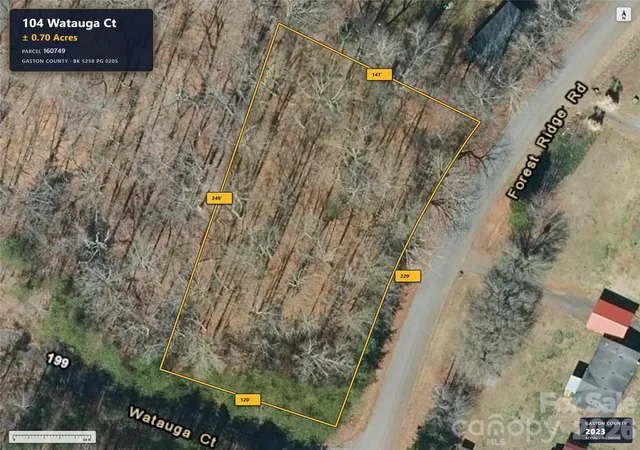 Photo 1 of Land for sale at 104 Watauga Ct, Bessemer City, NC 28016 | MLS# 4427606 | Listing updated on 2026-10-03