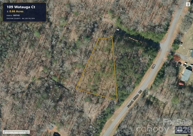 Photo 2 of Land for sale at 109 Watauga Ct, Bessemer City, NC 28016 | MLS# 4427607 | Listing updated on 2026-10-03