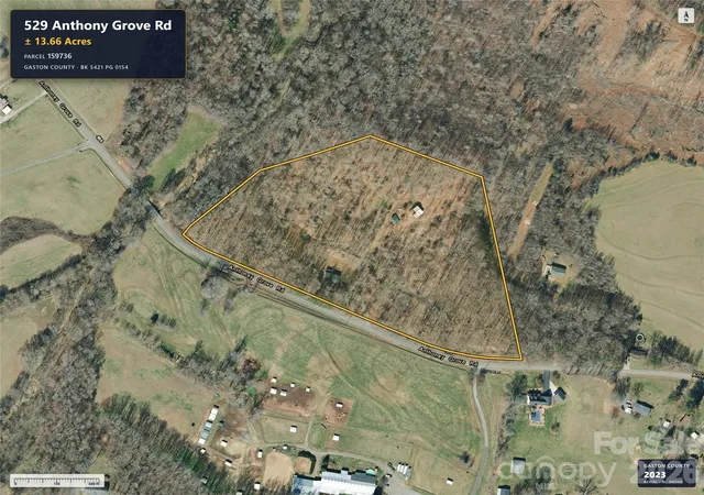 Photo 2 of Land for sale at 529 Anthony Grv Rd, Crouse, NC 28033 | MLS# 4427609 | Listing updated on 2026-10-03