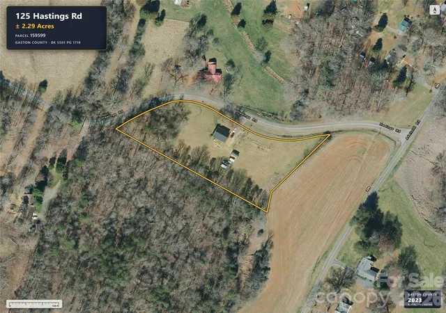 Photo 2 of Land for sale at 125 Hastings Rd, Bessemer City, NC 28016 | MLS# 4427614 | Listing updated on 2026-10-03