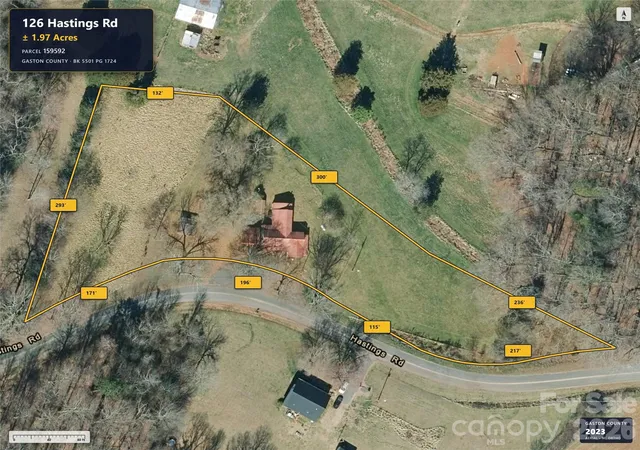Photo 1 of Land for sale at 126 Hastings Rd, Bessemer City, NC 28016 | MLS# 4427615 | Listing updated on 2026-10-03