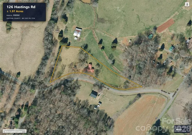 Photo 2 of Land for sale at 126 Hastings Rd, Bessemer City, NC 28016 | MLS# 4427615 | Listing updated on 2026-10-03