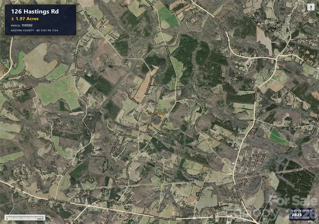 Photo 3 of Land for sale at 126 Hastings Rd, Bessemer City, NC 28016 | MLS# 4427615 | Listing updated on 2026-10-03