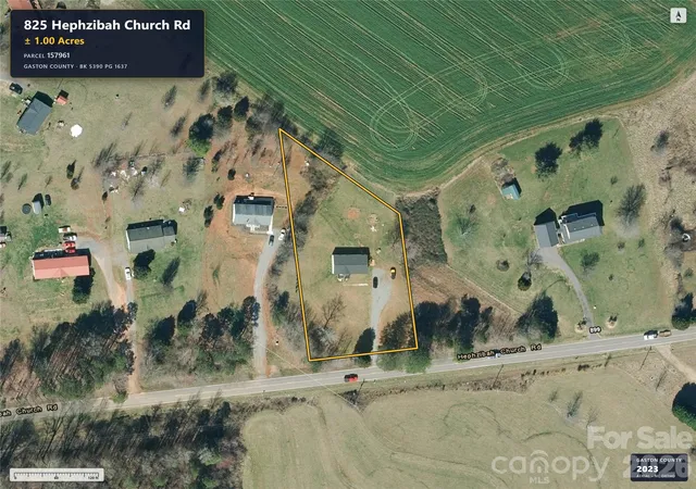 Photo 2 of Land for sale at 825 Hephzibah Church Rd, Crouse, NC 28033 | MLS# 4427618 | Listing updated on 2026-10-03