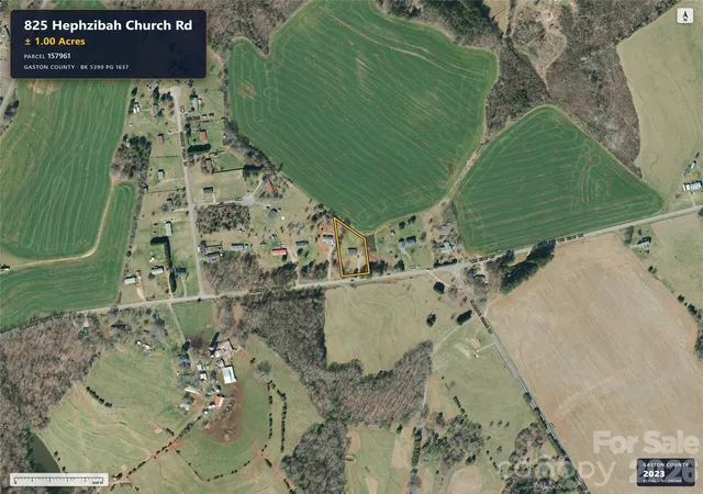 Photo 3 of Land for sale at 825 Hephzibah Church Rd, Crouse, NC 28033 | MLS# 4427618 | Listing updated on 2026-10-03