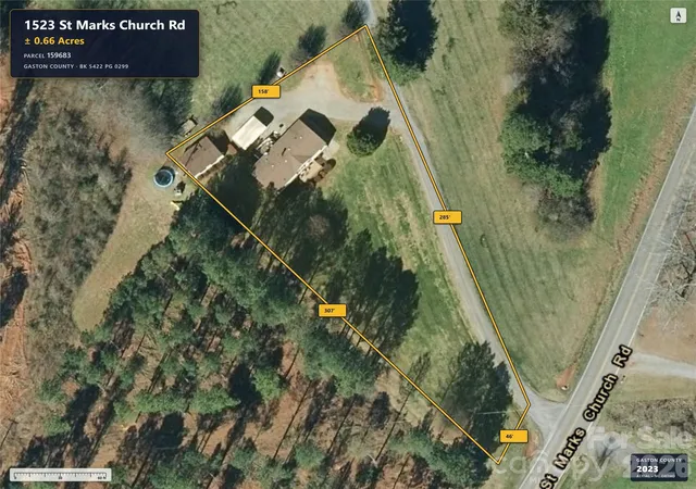 Photo 1 of Land for sale at 1523 St Marks Church Rd, Crouse, NC 28033 | MLS# 4427620 | Listing updated on 2026-10-03