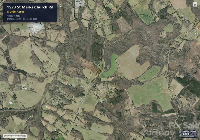 Photo 3 of Land for sale at 1523 St Marks Church Rd, Crouse, NC 28033 | MLS# 4427620 | Listing updated on 2026-10-03