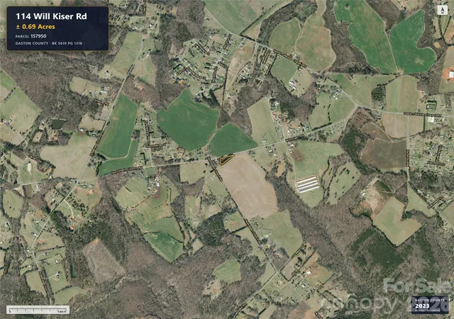 Photo 3 of Land for sale at 114 Will Kiser Rd, Crouse, NC 28033 | MLS# 4427622 | Listing updated on 2026-10-03