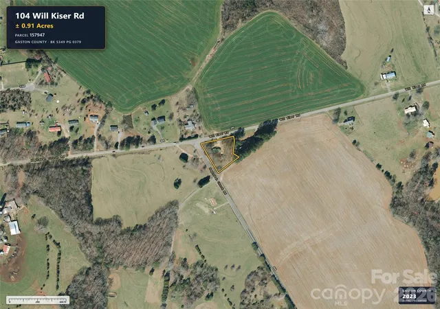 Photo 3 of Land for sale at 104 Will Kiser Rd, Crouse, NC 28033 | MLS# 4427623 | Listing updated on 2026-10-03