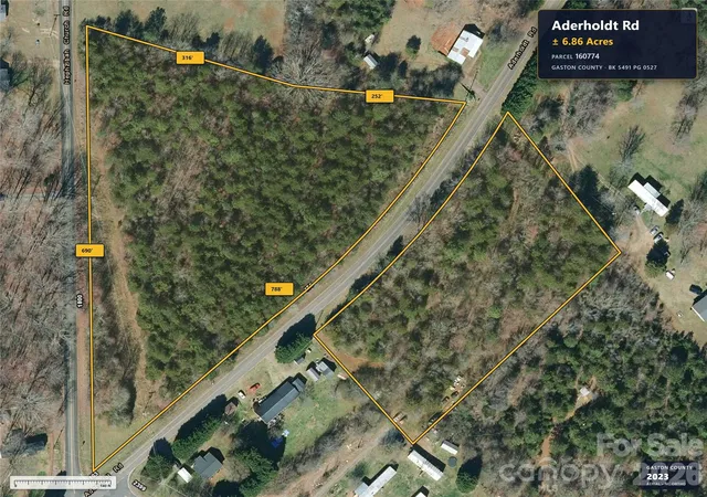 Photo 1 of Land for sale at 0 Aderholdt Rd, Bessemer City, NC 28016 | MLS# 4427624 | Listing updated on 2026-10-03