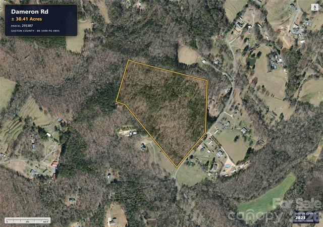 Photo 2 of Land for sale at 0 Dameron Rd, Bessemer City, NC 28016 | MLS# 4427626 | Listing updated on 2026-10-03