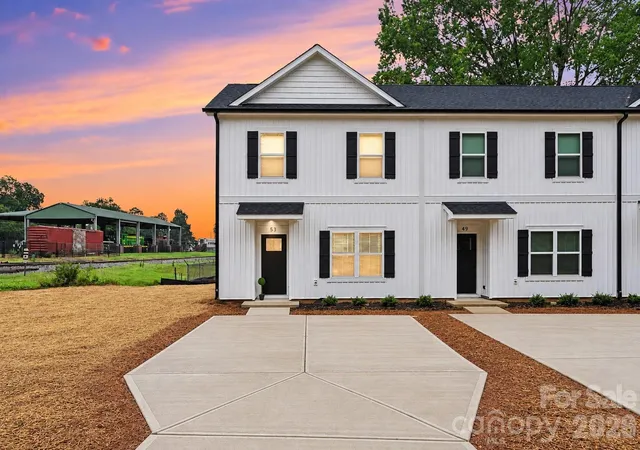 Townhouse for sale at 53 E 13th Street, Newton, NC 28658 | MLS# 4427851 | Listing updated on 2026-09-25